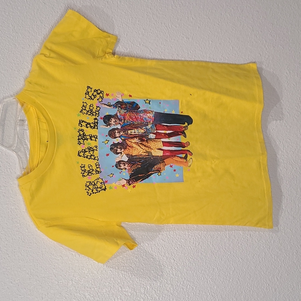 NWOT the Beatles t shirt youth 13/14 yellow